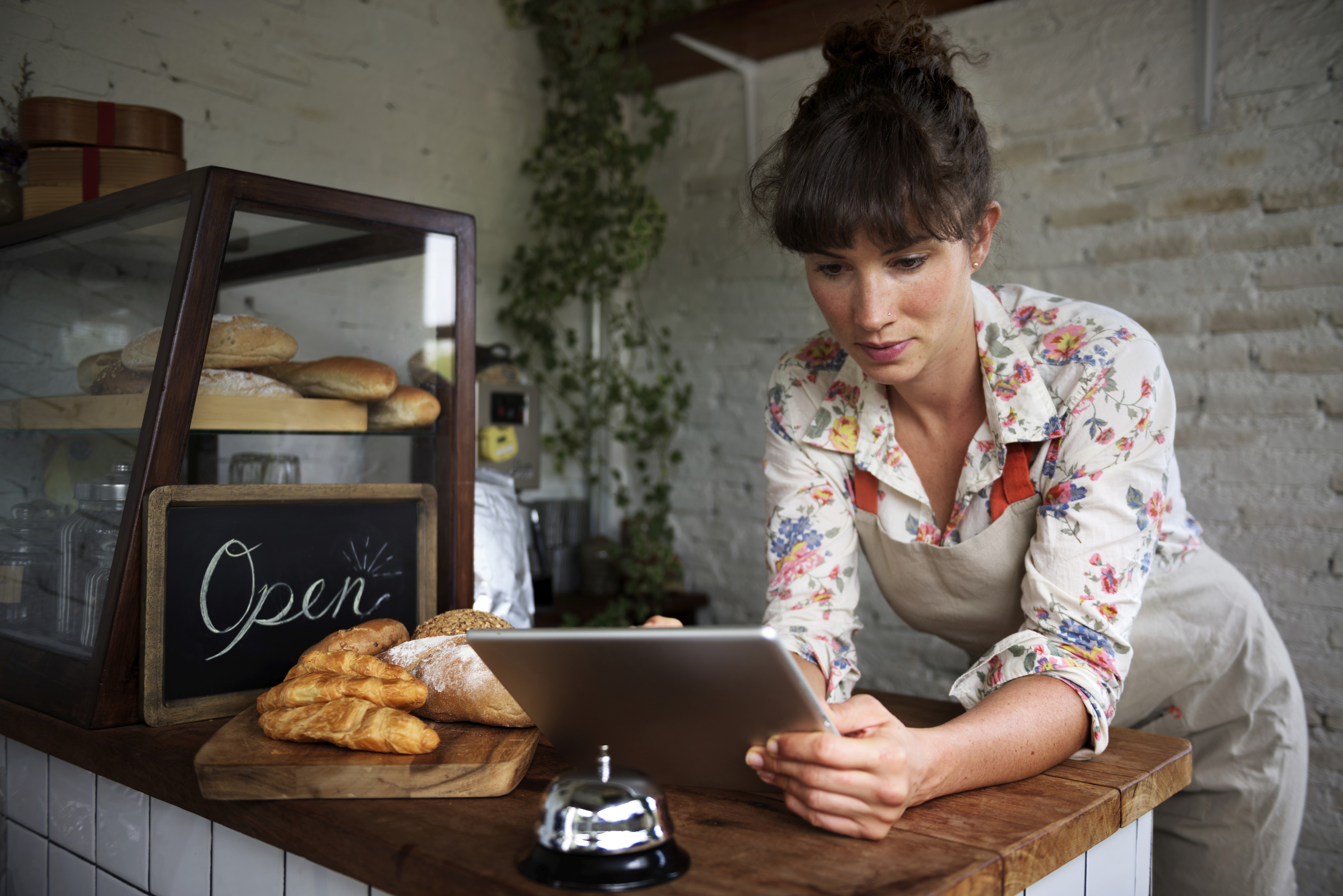 A Girl With Laptop